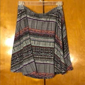 Multicolored skirt